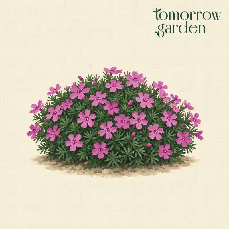 Illustration of Tufted phlox