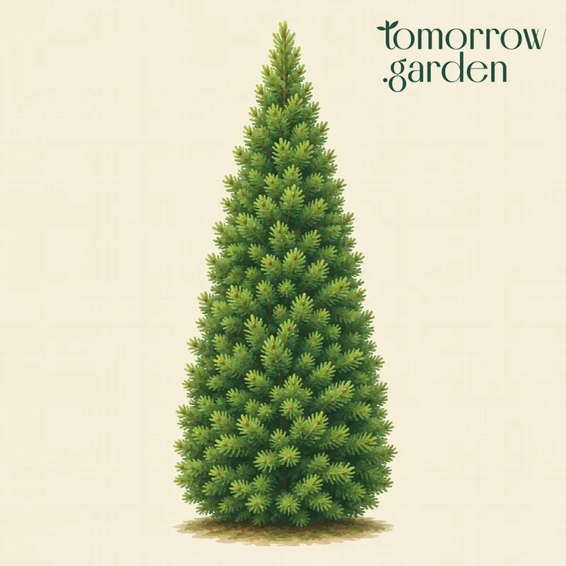 Illustration of Dwarf Alberta spruce
