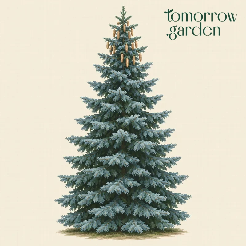 Illustration of Blue spruce