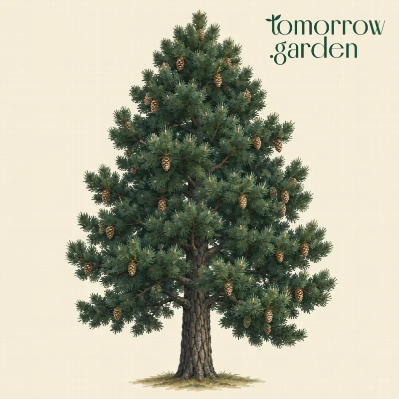 Illustration of Austrian pine