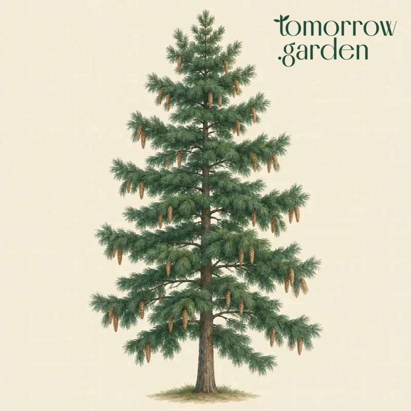Illustration of Eastern white pine