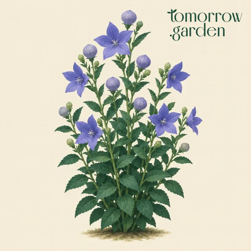 Illustration of Balloon flower