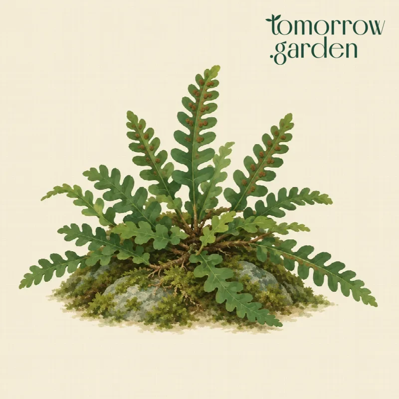 Illustration of Common polypody