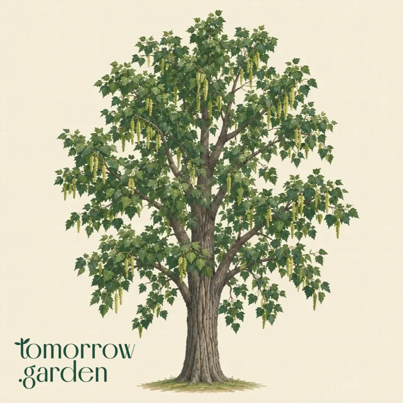 Illustration of Eastern cottonwood