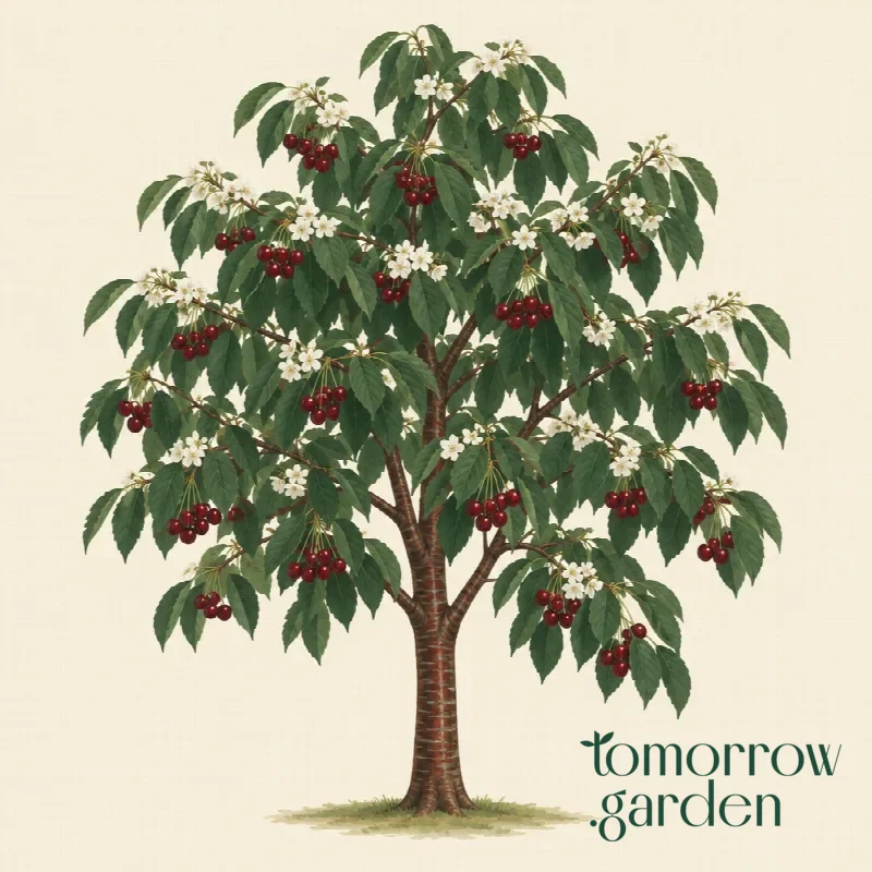 Illustration of Sweet cherry
