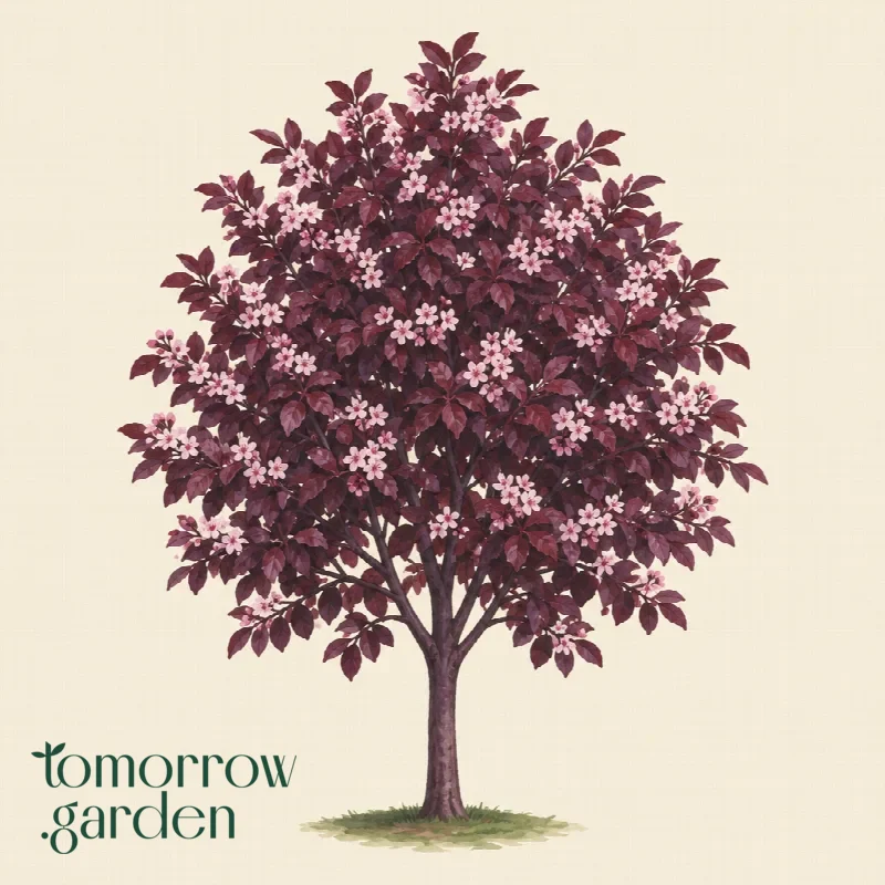 Illustration of Cherry plum