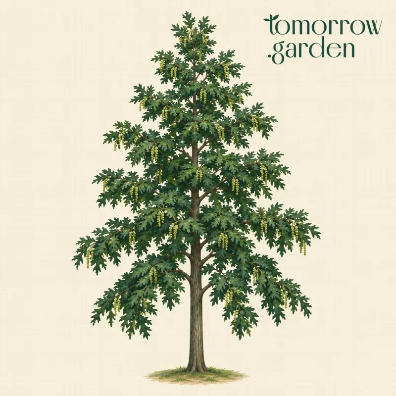 Illustration of Pin oak