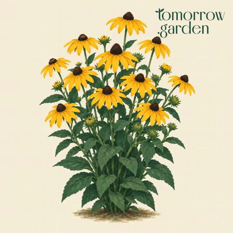 Illustration of Black-eyed Susan