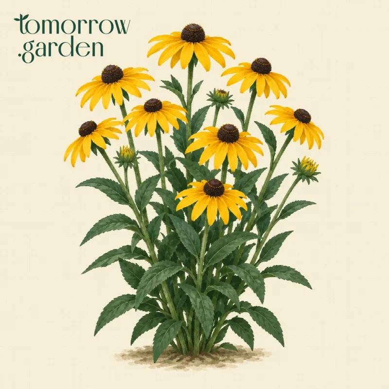 Illustration of Gloriosa daisy
