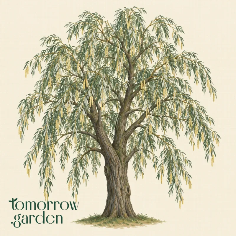 Illustration of White willow