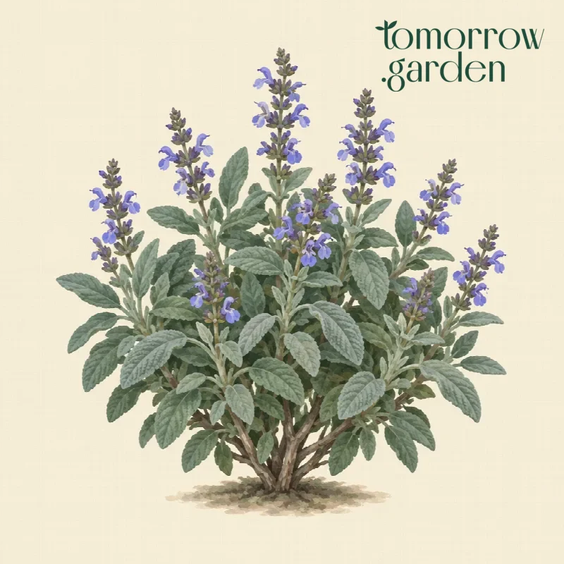 Illustration of Common sage