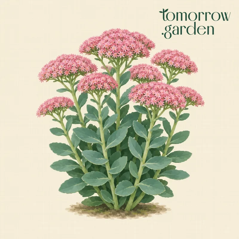 Illustration of Showy stonecrop