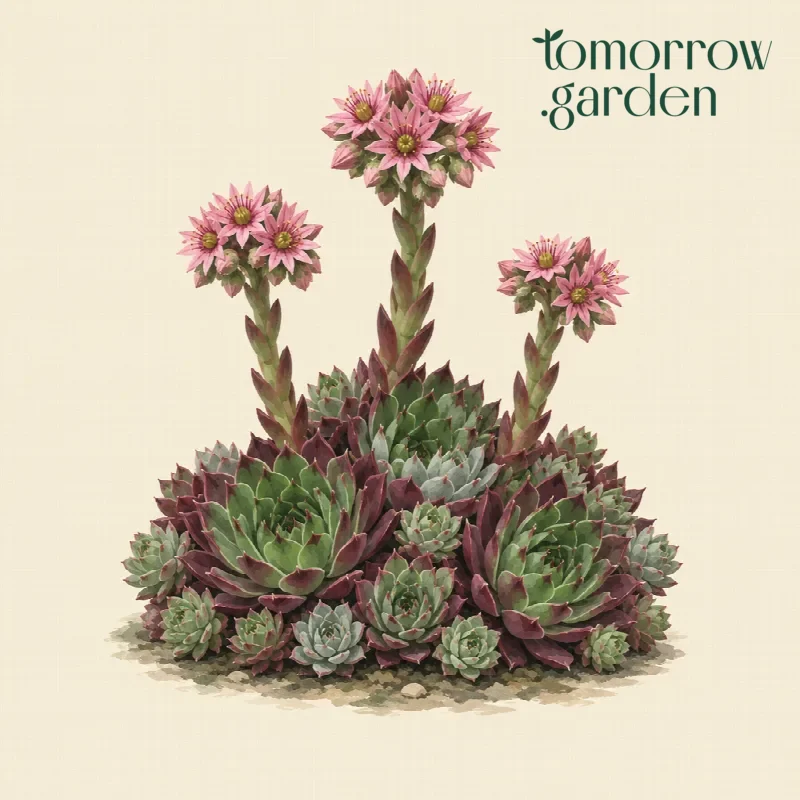 Illustration of Houseleek