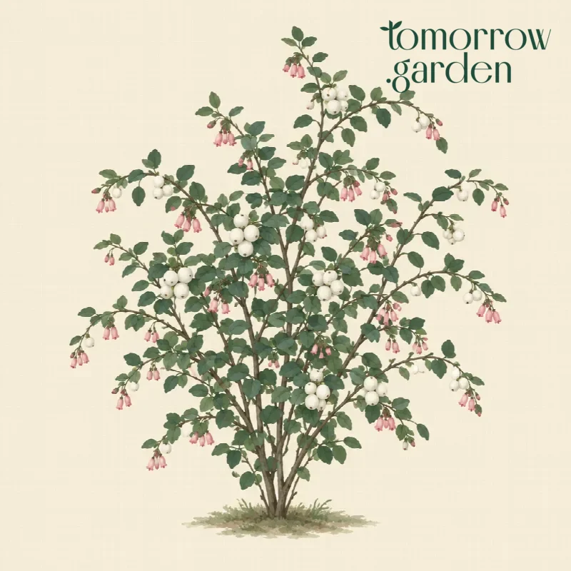 Illustration of Common snowberry