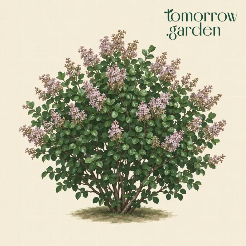 Illustration of Meyer lilac