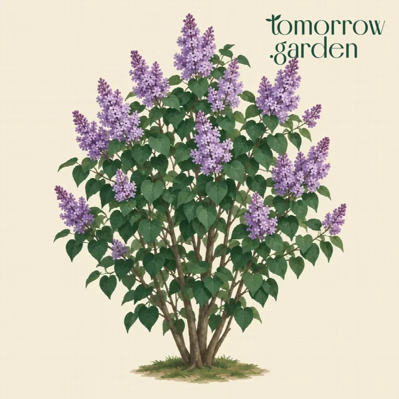Illustration of Common lilac