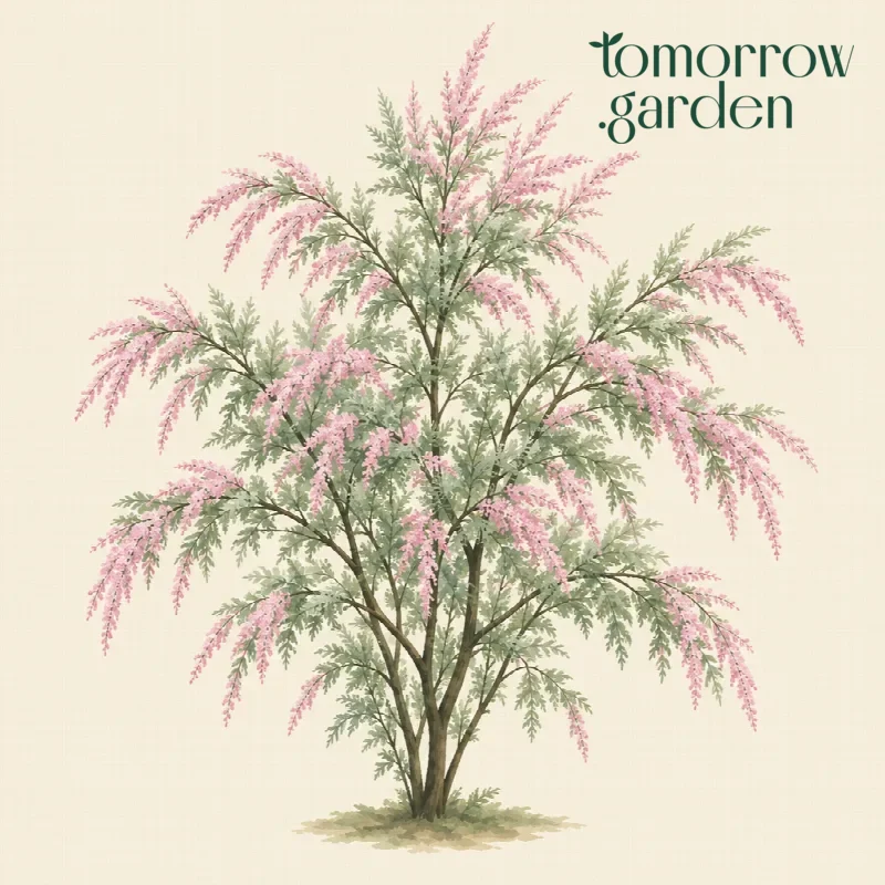 Illustration of Spring tamarisk