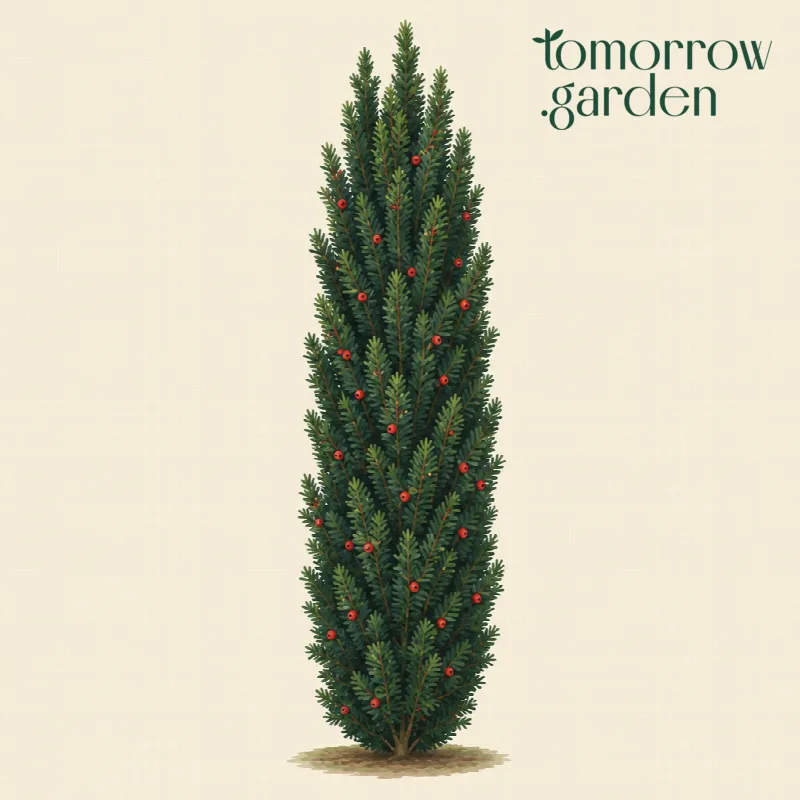 Illustration of Irish yew