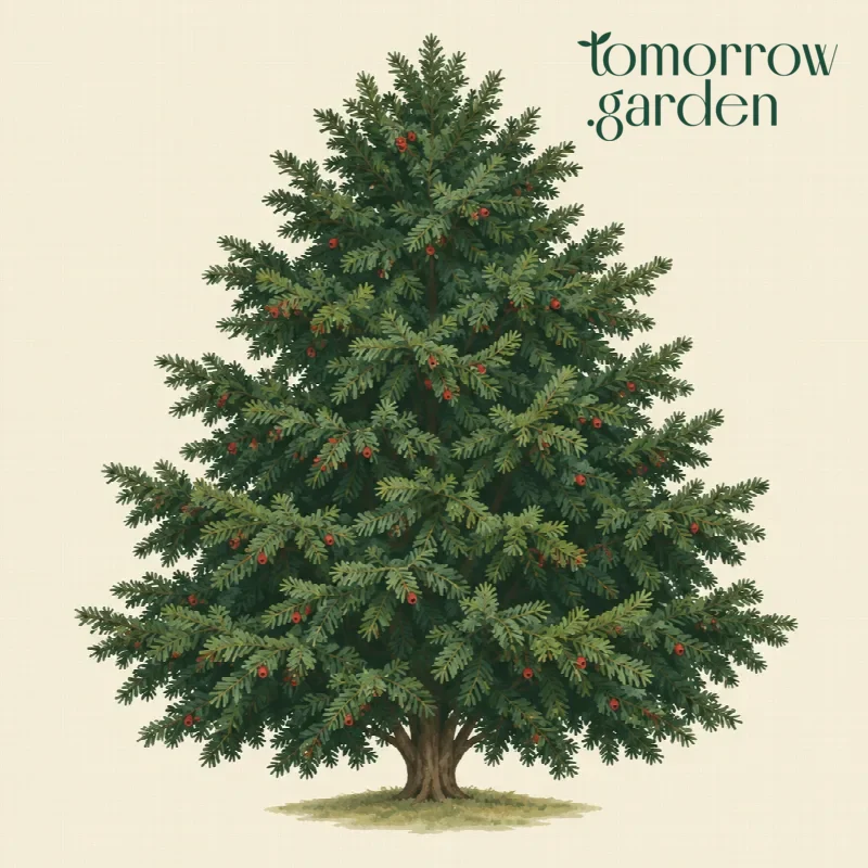 Illustration of Common yew