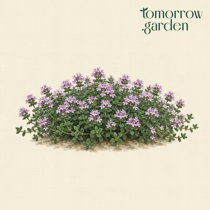 Illustration of Creeping thyme