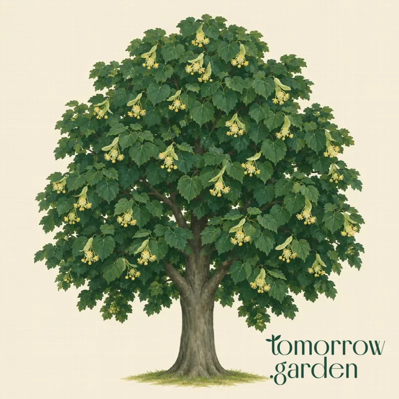 Illustration of Large-leaved lime
