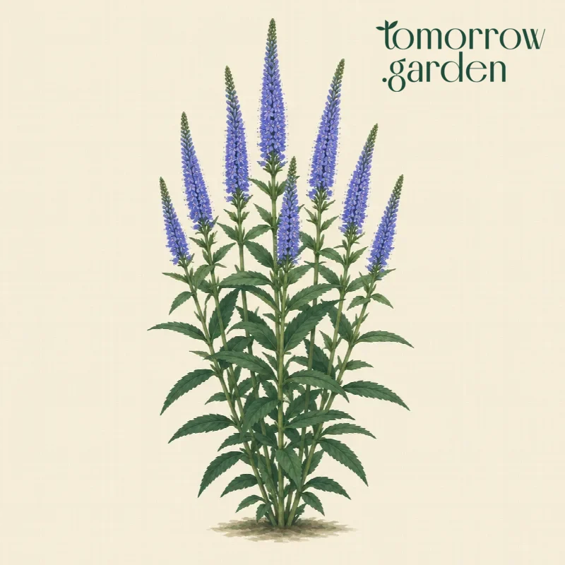 Illustration of Garden speedwell