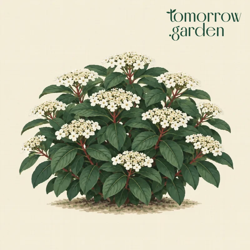 Illustration of David viburnum