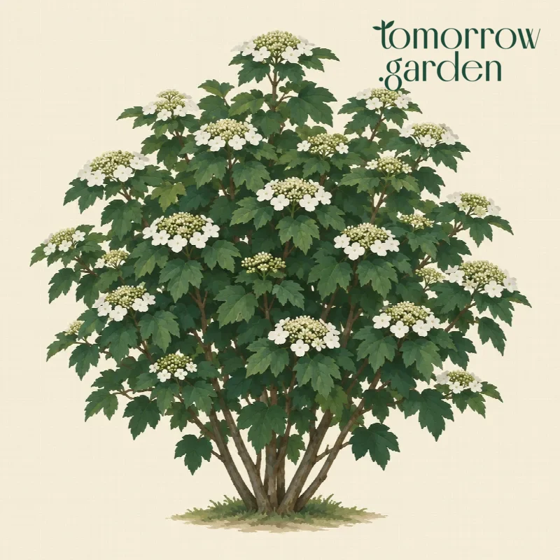 Illustration of Guelder rose