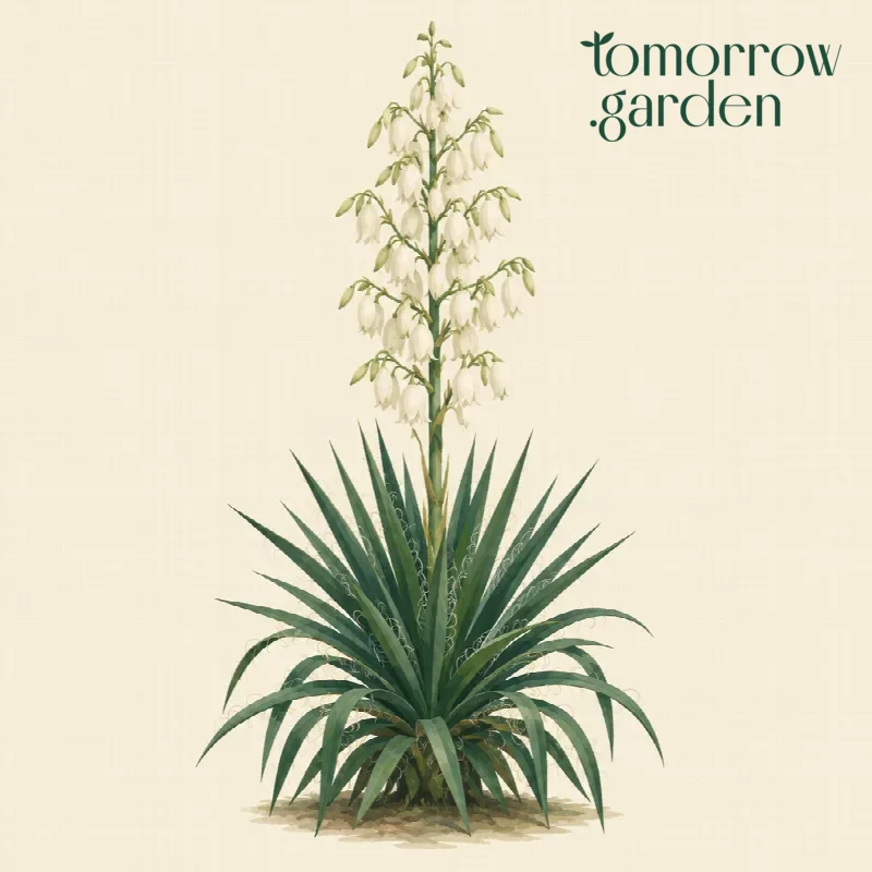 Illustration of Weak-leaf yucca